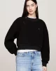 Tommy Jeans Teddy Polar Büyük Boy Sweatshirt