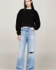 Tommy Jeans Teddy Polar Büyük Boy Sweatshirt