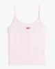 Tommy Hilfiger Kadın Askılı Logolu Pembe Crop Top