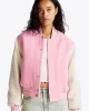 Tommy Hilfiger Kadın Pembe Bomber Ceket