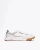 Tommy Hilfiger Erkek Deri Cleat Klasik Spor Sneaker
