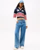 Tommy Hilfiger Deri Kontrast Dikişli Platform Spor Sneaker