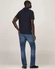 Tommy Hilfiger Erkek  Dikey Bayrak Lacivert   Polo T-Shirt