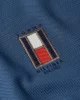 Tommy Hilfiger Erkek Dikey Bayrak Polo Yaka  Mavi T-Shirt