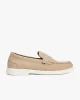 Tommy Hilfiger  Erkek  Bej Deri Logolu  Loafer