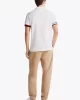 Tommy Hilfiger Erkek Beyaz Kol Detaylı Polo Yaka T-Shirt