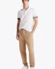 Tommy Hilfiger Erkek Beyaz Kol Detaylı Polo Yaka T-Shirt