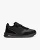 Tommy Hilfiger Erkek Deri Siyah Spor Sneaker