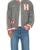Tommy  Hilfiger  Erkek   Gri Bomber Ceket