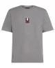 Tommy Hilfiger Erkek Gri T-Shirt