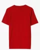 Tommy Hilfiger Erkek Kırmızı Logo Yuvarlak Yaka T-Shirt