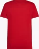 Tommy Hilfiger Erkek Kırmızı Slim Fit T-Shirt