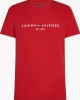 Tommy Hilfiger Erkek Kırmızı Slim Fit T-Shirt