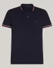 Tommy Hilfiger Erkek Lacivert Logo Kısa Kollu Polo T-Shirt