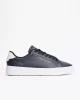 Tommy Hilfiger Erkek Lacivert Pebble Grain Court Sneaker