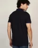 Tommy Hilfiger Erkek Lacivert Polo Yaka Logolu T-Shirt