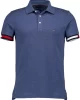 Tommy Hilfiger Erkek Mavi Slim Fit Polo Yaka T-Shirt