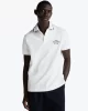 Tommy Hilfiger Erkek Nakışlı Logo Polo Yaka Beyaz T-shirt