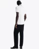Tommy Hilfiger Erkek Nakışlı Logo Polo Yaka Beyaz T-shirt