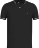 Tommy Hilfiger Erkek Siyah Logolu   Polo T-Shirt
