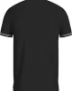 Tommy Hilfiger Erkek Siyah Logolu   Polo T-Shirt