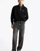 Tommy  Jeans  Erkek Siyah Tjm Rlx  Fermuarlı   Sweatshirt