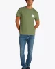 Tommy  Hilfiger Erkek  Yeşil Logolu T-Shirt