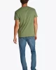 Tommy  Hilfiger Erkek  Yeşil Logolu T-Shirt