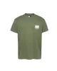 Tommy  Hilfiger Erkek  Yeşil Logolu T-Shirt