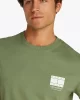 Tommy  Hilfiger Erkek  Yeşil Logolu T-Shirt