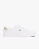 Tommy Hilfiger  Kadın  Beyaz Miras Süet  Sneaker