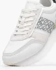 Tommy Hilfiger Kadın TH Monogram Logolu Beyaz Sneaker