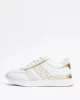 Tommy Hilfiger Kadın Beyaz TH Monogram Logolu Sneaker