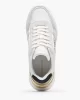 Tommy Hilfiger Kadın TH Monogram Logolu Beyaz Sneaker