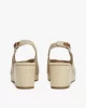 Tommy Hilfiger Kadın Canvas Slingback  Espadril Sandalet