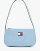 Tommy Hilfiger Kadın Mavi Essential Denim Omuz Çantası