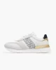 Tommy Hilfiger Kadın TH Monogram Logolu Beyaz Sneaker