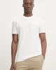 Tommy Hilfiger Logolu Erkek Beyaz T-Shirt