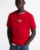 Tommy Hilfiger Logolu Erkek Kırmızı T-Shirt
