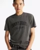 Tommy Hilfiger Logolu Erkek Siyah Vintage T-Shirt