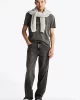 Tommy Hilfiger Logolu Erkek Siyah Vintage T-Shirt