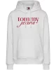Tommy Hilfiger Kadın Logolu Örme Kapüşonlu Sweatshirt
