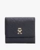 Tommy Hilfiger Kadın Monogram Üç Katlı Lacivert Cüzdan