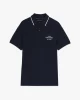 Tommy Hilfiger Nakışlı Logo Polo Yaka Lacivert T-shirt