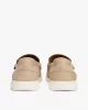 Tommy Hilfiger  Erkek  Bej Deri Logolu  Loafer