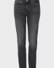 Tommy Hilfiger Slim Fit Erkek Gri Kot Pantolon