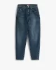 Tommy Hilfiger Kadın Ultra Yüksek Bel Koyu Mavi Mom Jean