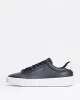 Tommy Hilfiger Erkek Lacivert Pebble Grain Court Sneaker
