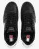Tommy Hilfiger Erkek Siyah Greenwich Essential Deri  Sneaker