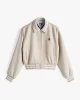 Tommy Hilfiger Kadın Bej Varsity Bomber Ceket